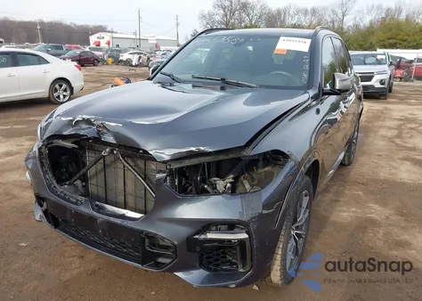 2021 BMW X5 M50I from USA, damaged, VIN 5UXJU4C05M9H54011